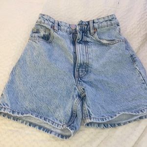 Zara mom shorts